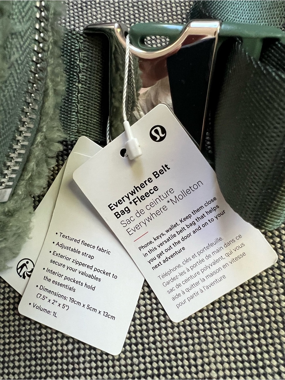 Lululemon Everywhere Fleece Belt Bag - Picture 8 of 8